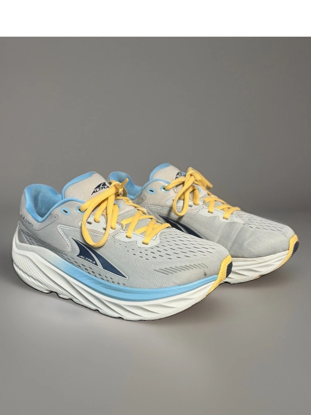 Altra Via Olympus Women's Running Shoes Grey/Light Blue Size 7.5